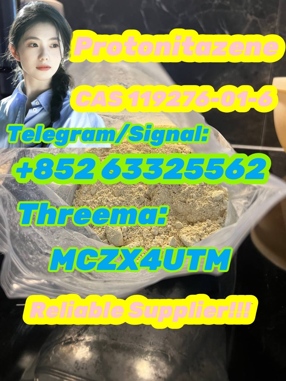 cas 119276-01-6 Protonitazene (hydrochloride) your best choice